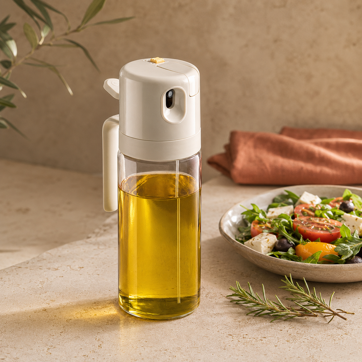 Dispenser Olio 2 in 1
