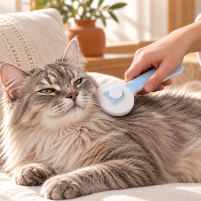 Spazzola Autopulente per Cani e Gatti