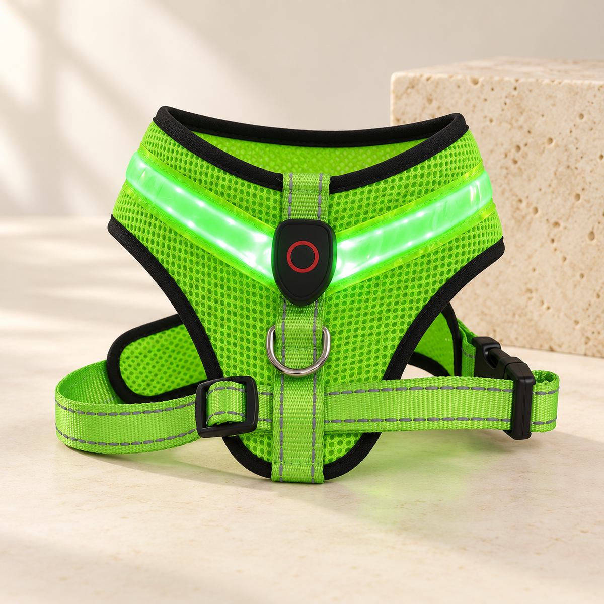 Pettorina Luminosa USB per Cani