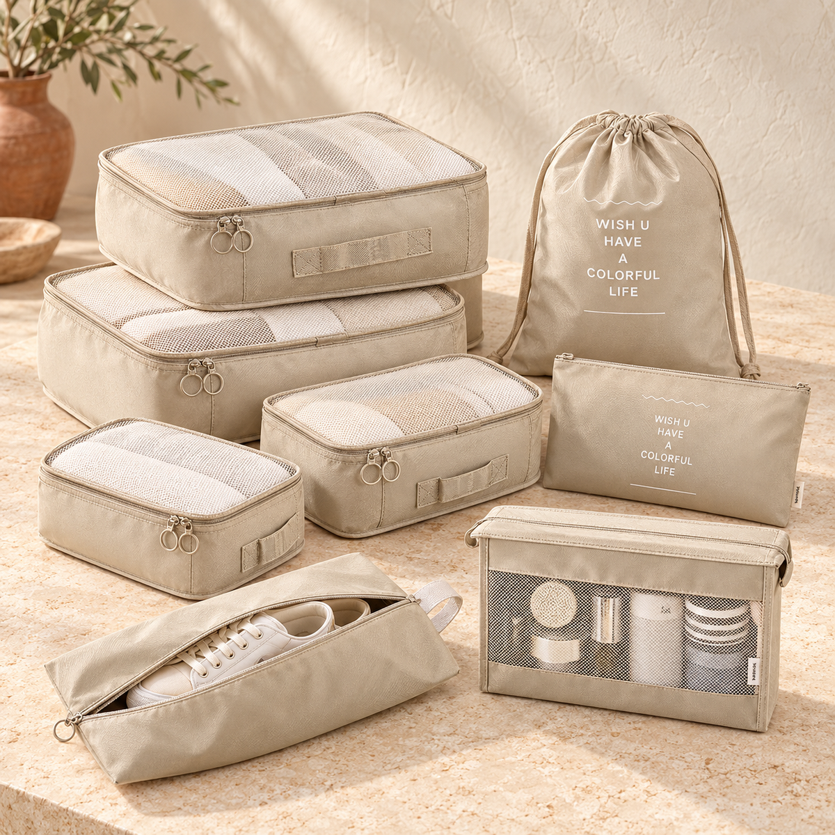 Set Organizer da Viaggio per Valigia