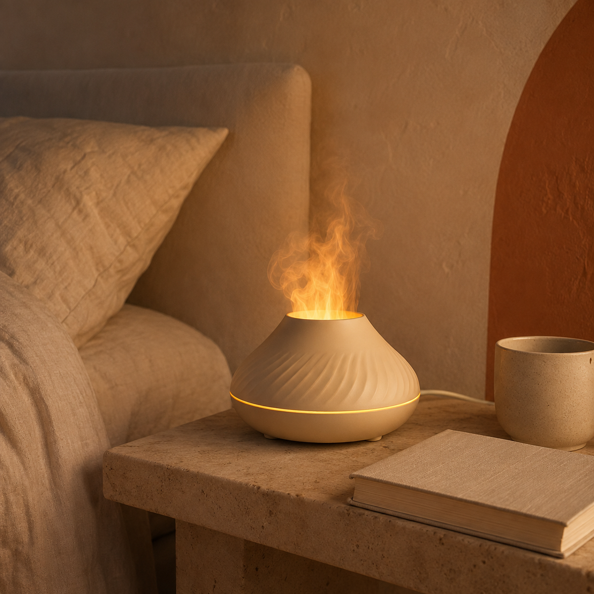 Diffusore di Aromi Effetto Fiamma