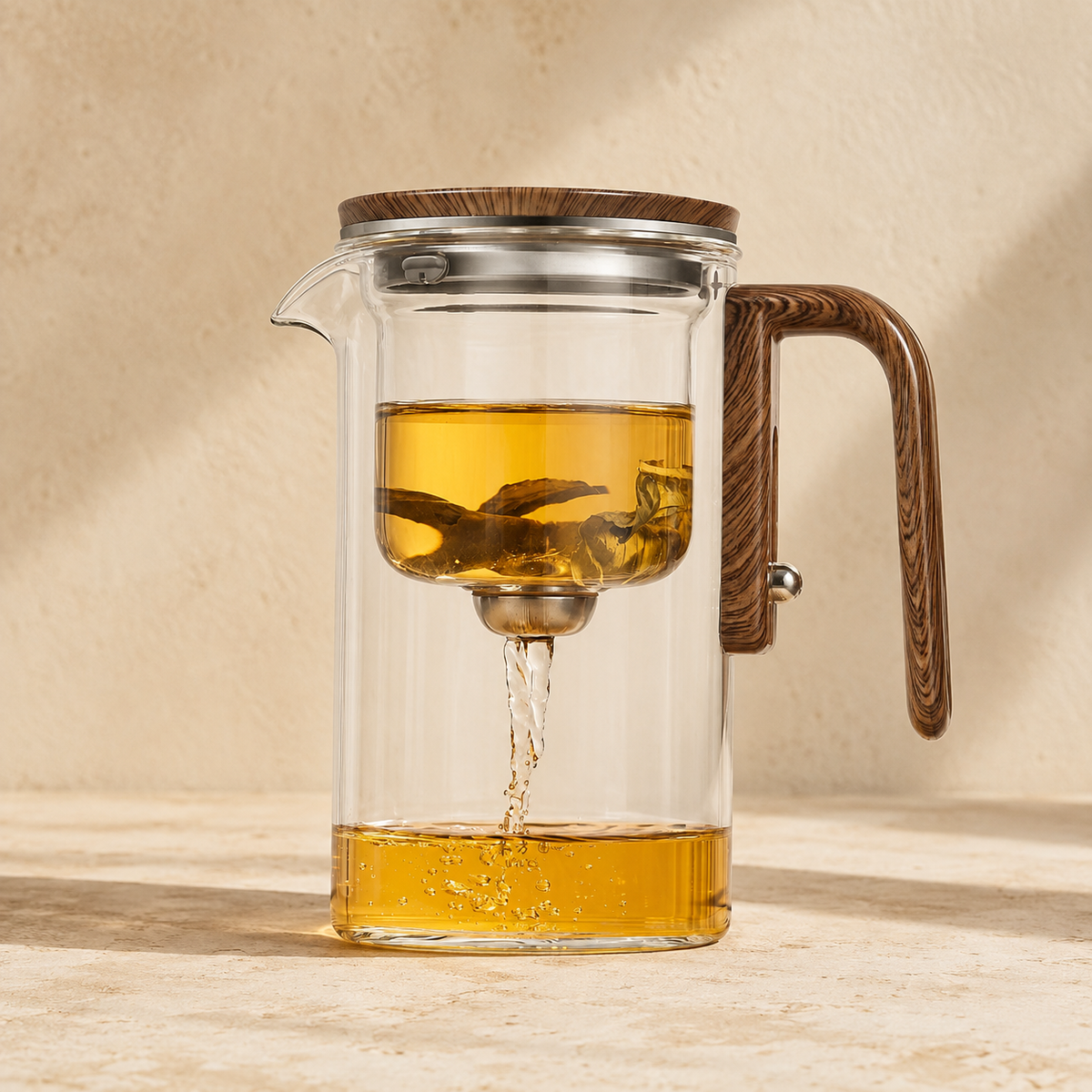 Teiera Magnetica Premium in Vetro
