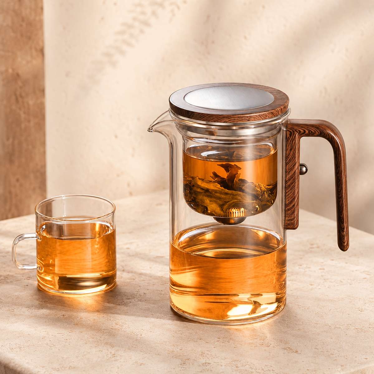 Teiera Magnetica Premium in Vetro