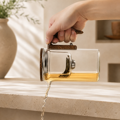Teiera Magnetica Premium in Vetro