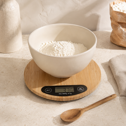 Bilancia Da Cucina In Bambù