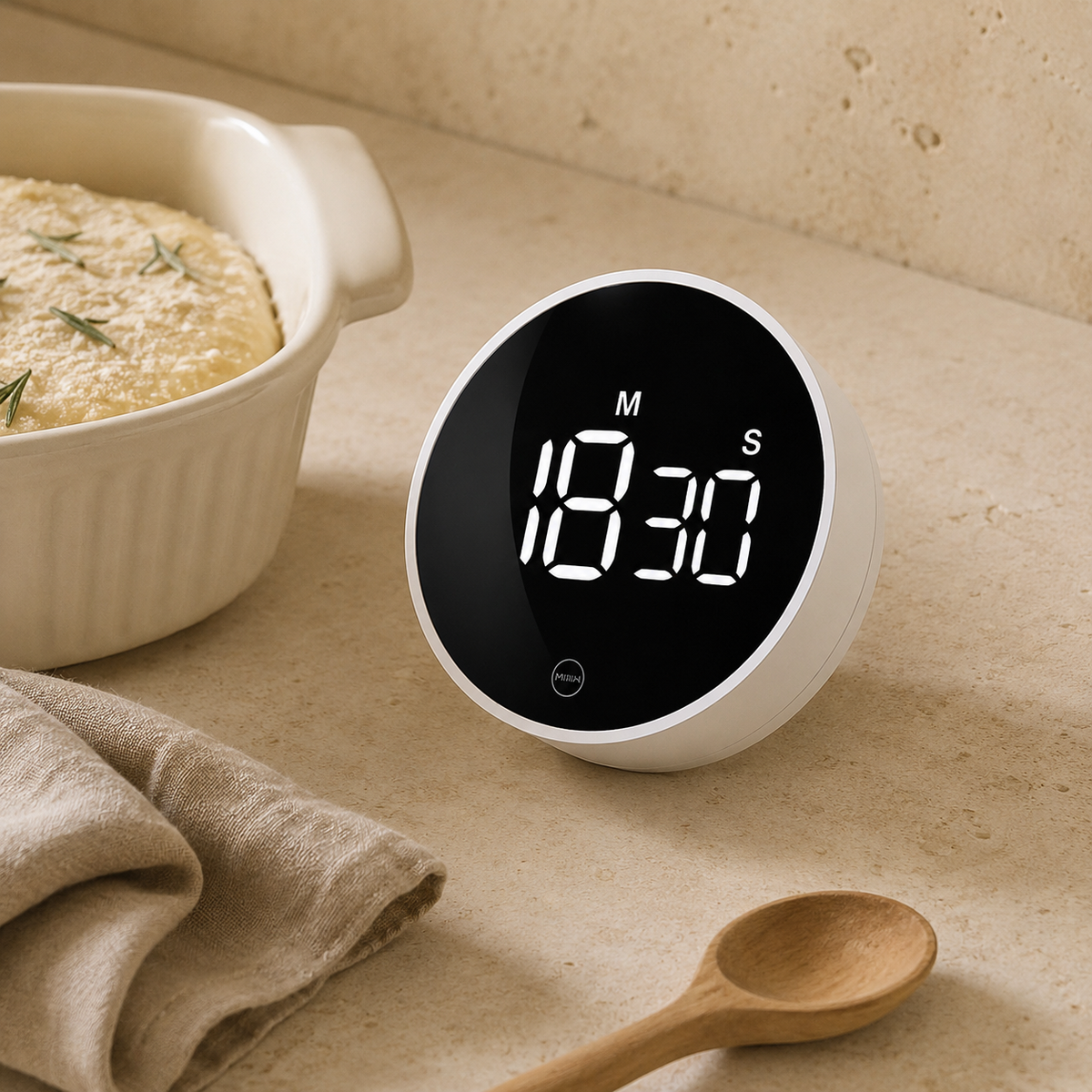 Timer Digitale Magnetico Rotante