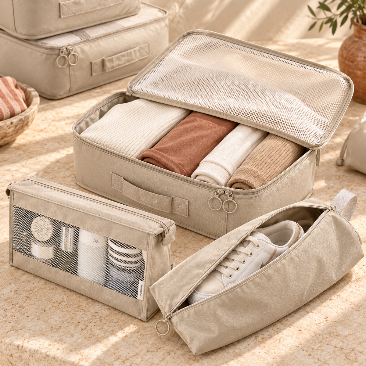 Set Organizer da Viaggio per Valigia