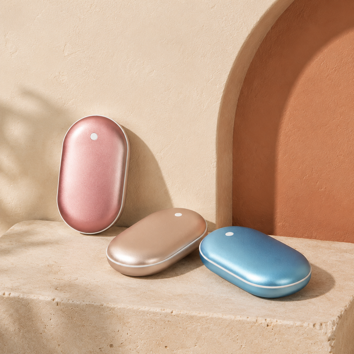 Scaldamani Ricaricabile 2 in 1 con Power Bank