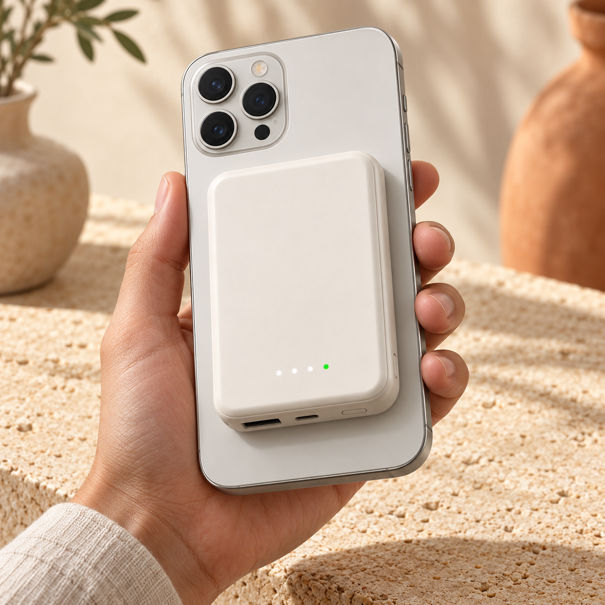 Power Bank Magnetica Wireless 10000mAh