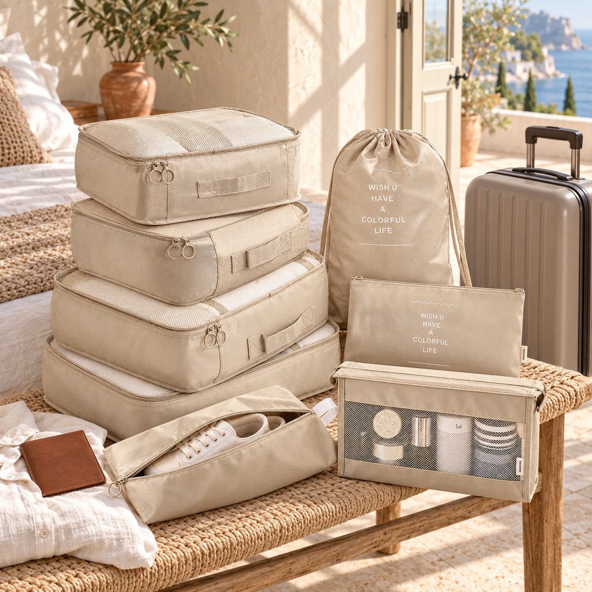 Set Organizer da Viaggio per Valigia