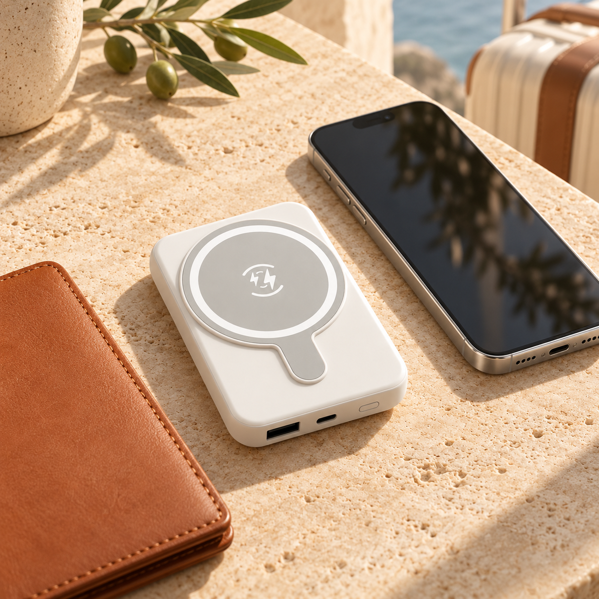 Power Bank Magnetica Wireless 10000mAh