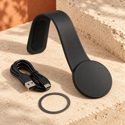 Supporto Magnetico Flessibile da Auto con Ricarica Wireless 15W