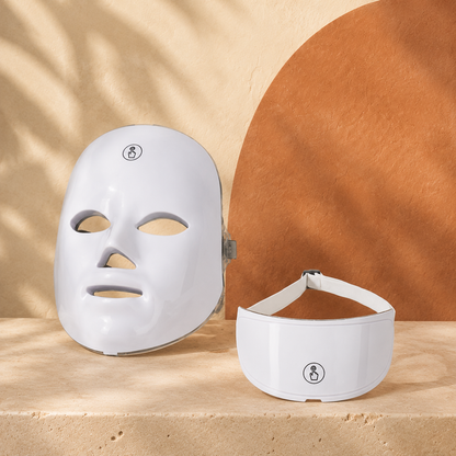Maschera LED Ricaricabile Viso e Collo